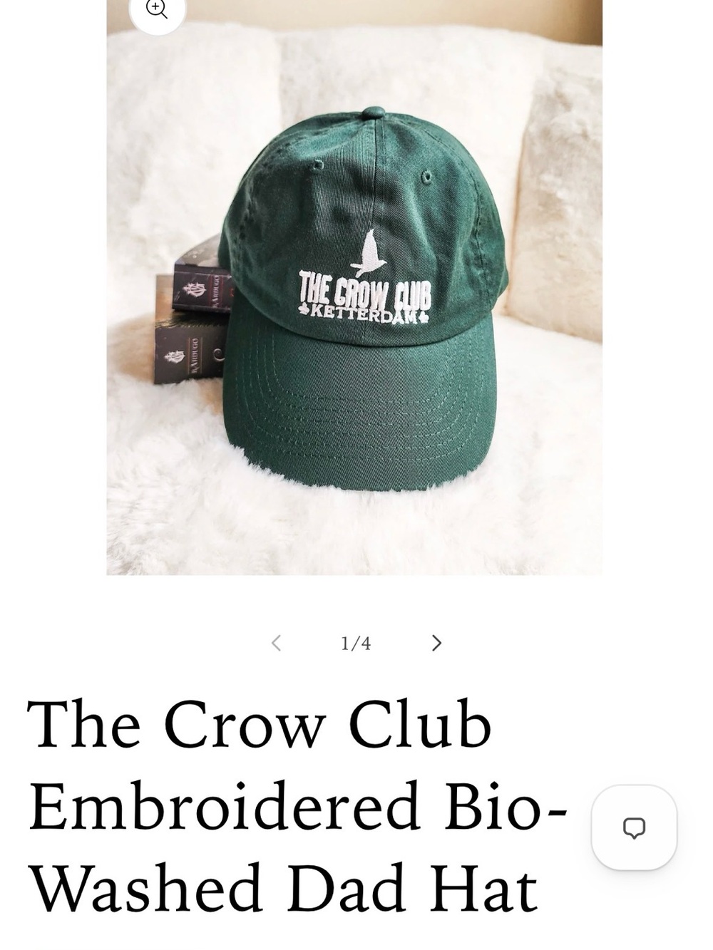 Bean Workshop Six of Crows Crow Club Hat